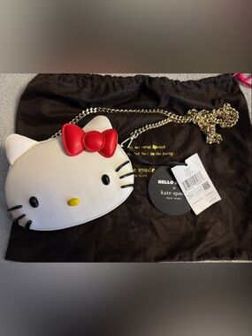 kate spade x Hello Kitty Face Crossbody bag limited edition-NWT